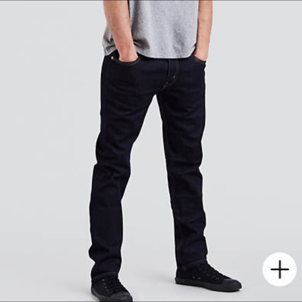 Dark wash men’s Levi’s 511 34 x 32